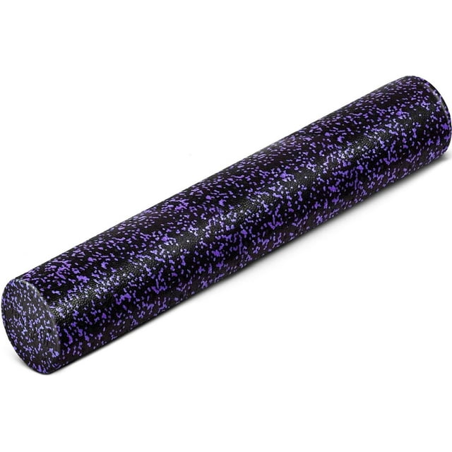 HighDensity EPP Round Back Roller Foam Exercise Foam Roller for Yoga Pilates & Stretching