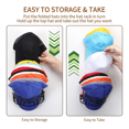 thumbnail image 2 of 2 Pack Hat Rack for Wall, Hat Organizers for Baseball Caps, Wall Mount Hat Rack, Hat Storage Hat Hangers for Wall, 2 of 7
