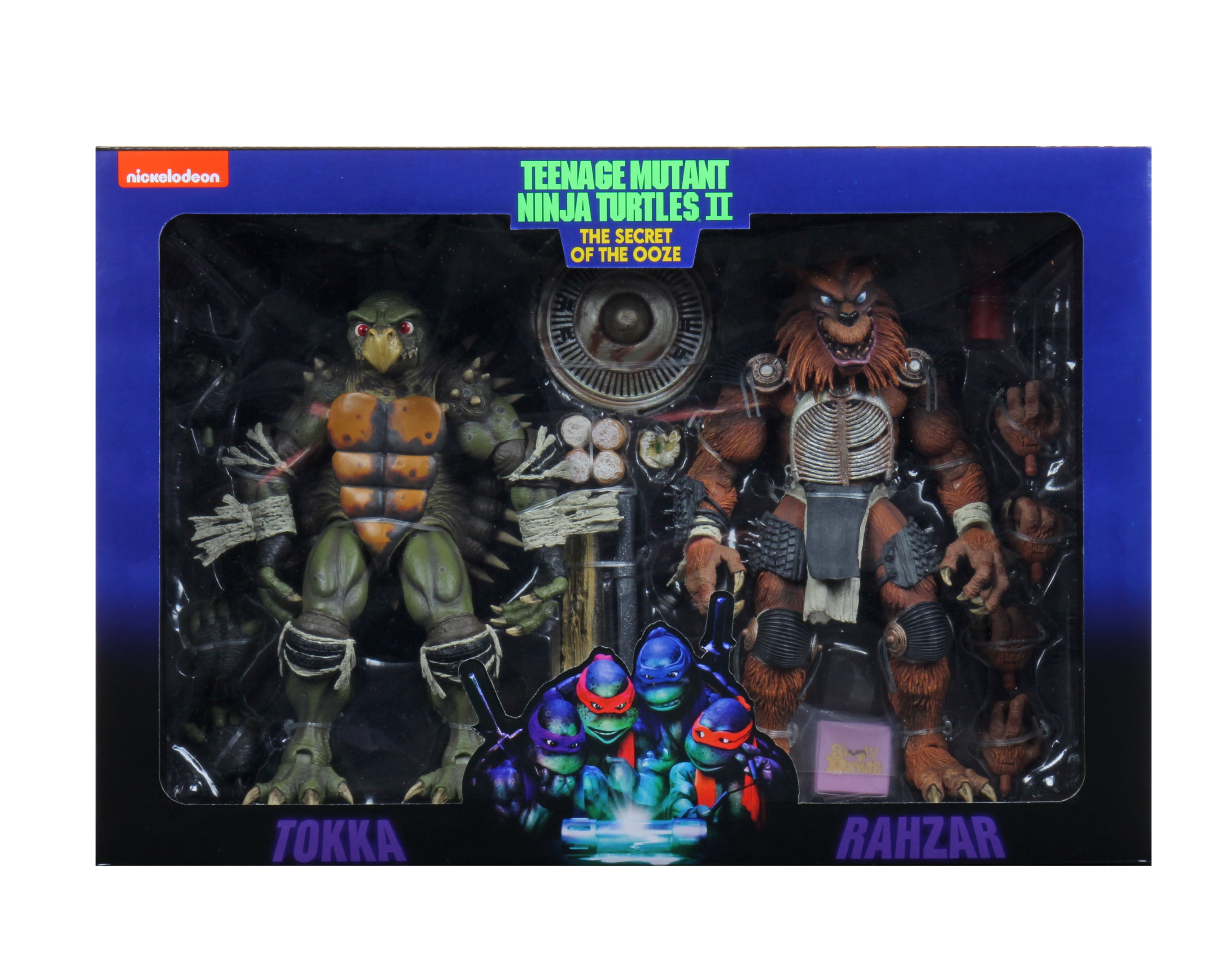 Teenage Mutant Ninja Turtles (1990 Movie) - 7” Scale Action Figure - Tokka & Rahzar 2 Pack