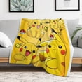 thumbnail image 6 of Anime Blankets Pokemon Throw Blanket 60"*80"（150*200cm） Pokemon Merch for Kids, 6 of 8