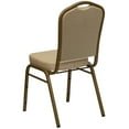 thumbnail image 6 of Flash Furniture Hercules Series Adult Size Crown Back Stacking Banquet Chairs, Beige, 6 of 14