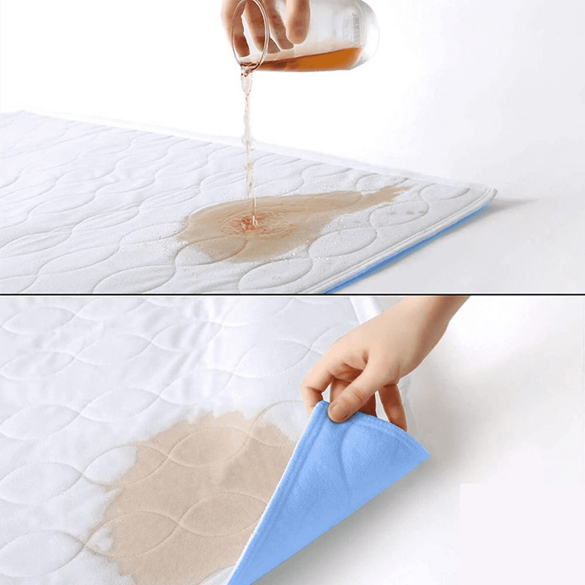 [Pack of 2] 34"x36" Washable Underpad - Extra Large Waterproof Bed Pad for Incontinence Protection, Reusable & Super Absorbent for Kids/Adults/Pets