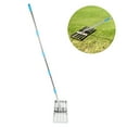 thumbnail image 3 of Lawn Leveler Rake, Lawn Leveling Rake Heavy Duty Effort Saving Lawn  Tool with Adjustable Stainless Steel Handle, Lawn Leveling Tool Lawn Rake for Garden Yard  Course Farm, 3 of 8