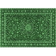 thumbnail image 1 of Ahgly Company Indoor Rectangle Persian Emerald Green Traditional Area Rugs, 3' x 5', 1 of 4