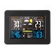 thumbnail image 1 of Estación Meteorológica Digital Reloj De Pronóstico Pantalla A Color Reloj Despertador Electrónico Multifuncional Calendario Perpetuo Temperatura Humedad Inevent HA024109-01, 1 of 5