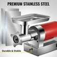 thumbnail image 5 of VEVOR Electric Meat Grinder Machine Electric Meat Mincer 661 Lbs/Hour 800W Red, 5 of 10