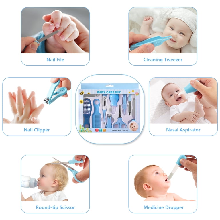 Busatia 10-in-1 Baby Healthcare & Grooming Kit, Blue photo 6