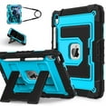 thumbnail image 2 of for iPad 9th 8th 7th Generation (10.2 inch, 2021/2020/2019) - Heavy Duty Shockproof Kid-Friendly Protective Cover, Built-in Kickstand With Shoulder Strap, 2 of 9