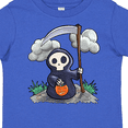 thumbnail image 4 of Inktastic Halloween Trick or Treating Cute Grim Reaper Boys or Girls Toddler T-Shirt, 4 of 5
