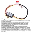 thumbnail image 4 of DRL Module, Lightweight Anti Aging Daytime Running Light Controllers Easy Installation Universal Wear Resistant  For Car Accessories, 4 of 8