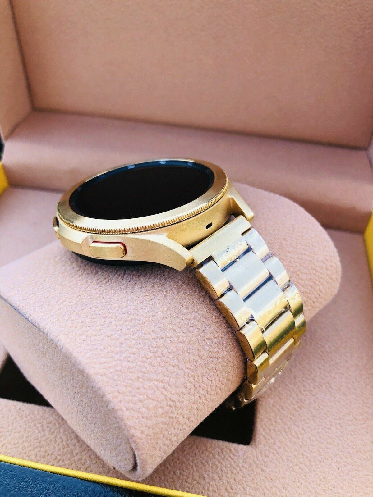 Samsung watch 46mm gold sale
