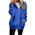 thumbnail image 3 of Women's Hoodies & Sweatshirts Sweatshirt For Women Fall Winter Tops Long Sleeve Shirts Oversized Tshirts Round Neck, Women's Hoodies & Sweatshirts XL, 3 of 9