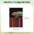 thumbnail image 4 of Fuzoiu Chameleon Panther On Colored Pencils Print Golf Towel, Microfiber Golf Towels for Golf Bags with Clip,16" x 24" Portable Golf Towel,Best Gifts for Father Men Golf Fan Golfer, 4 of 8