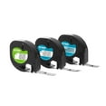 thumbnail image 2 of DYMO LT Labels Variety Pack, 1/2-Inch x 13-Foot Rolls, Black Print, 3 Rolls, for LetraTag label makers, 2 of 10