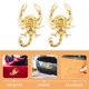 thumbnail image 3 of UPOUART 4Ud Adhesivos Decorativos Para Autos Con Emblema Metálico Dorado Para Estilo Sofisticado, 3 of 6
