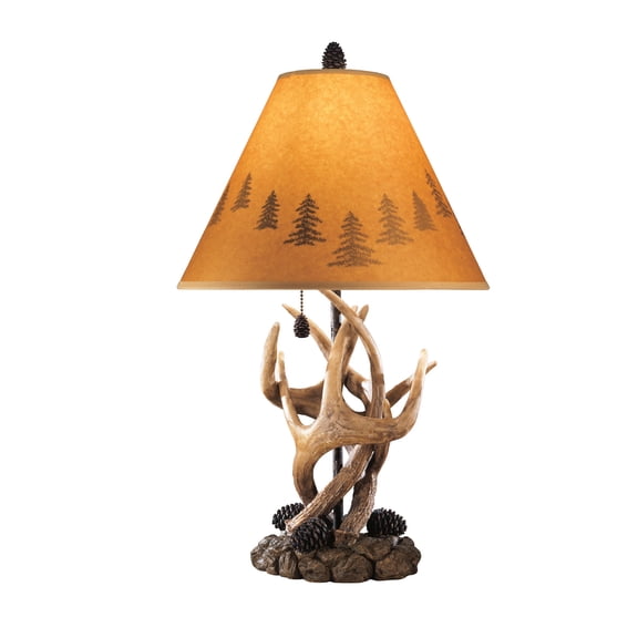 Signature Design by Ashley Casual Derek Table Lamp (Set of 2)  Brown