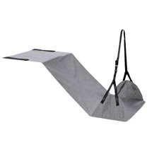 Shoreew Airplane Foot Hammock Length Adjustable Wide Platform Base Foot Rest Portable Office Under-Desk Feet Relaxing Hammock Travel Essentials