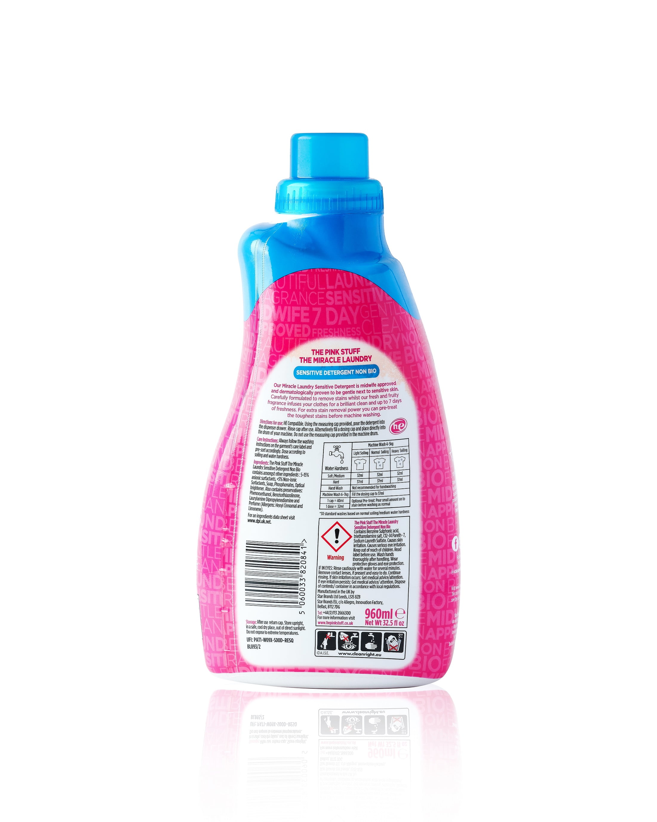 Sensitive Non Bio Liquid - The Pink Stuff