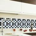 thumbnail image 3 of Girlsshop 12Pcs 3D Mosaic Self-Adhesive Bathroom Kitchen Decor Wall Mosaic Tile Stickers,A, 3 of 8