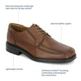 thumbnail image 7 of Dockers Mens Perspective Leather Dress Oxford Shoe - Wide Widths Available, 7 of 7