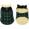 thumbnail image 2 of UOSIA Winter Coat for Small and Medium Dogs, Puppy Plaid Jacket, Pet Thickened Outfits, 2 of 7