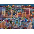 thumbnail image 2 of Rompecabezas Buffalo Games Football Town 1000 piezas 68x50 cm, 2 of 7
