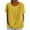 Yellow, variant on Sevevn Women's Solid Color Round Collar Button Short-Sleeved Blouse Blue M Spring Tops for Women