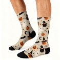 thumbnail image 5 of WJOSBXT Halloween Socks Men Women Funny Pumpkin Witch Hat Halloween Graphic Socks 2026 Moisture Wicking Breathable Sock Unisex, 5 of 6