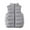 A01-Gray, variant on Jinhomg Toddler Boys Girls Puffer Vest Kids Sleeveless Winter Warm Softshell Quilted Padded Puffer Down Vest Ultra Light Waistcoat Jacket