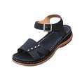 thumbnail image 2 of Willtoo Flat Sandals for Women Dressy: Comfortable Flats Sandals Women Open Toe Ankle Strap Walking Shoes Summer, 2 of 6