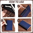 thumbnail image 3 of Book Binding Cloth Kits Binding Tools Set with 2Sheets Black Cotton Cloth Fabric Book Cloth 2pcs Bone Folder Paper Creaser 1 Brush for DIY Bookbinding Crafts Sewing 126×15.8 inch DIY, 3 of 6