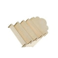 thumbnail image 3 of Ruiboury Greeting Card Display Stand Tiered for Coasters Cards Trading Retail Sticker Wood Color 30x26.4x35cm, 3 of 6