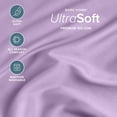 thumbnail image 3 of (2 pack) Bare Home Fitted Sheet - 22" Extra Deep Pocket - Premium 1800 Collection - Twin-XL, Lavender, 3 of 7
