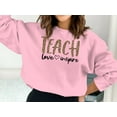 thumbnail image 4 of Women's Teacher Love Inspire Leopard Print, 4 of 11