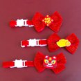 thumbnail image 3 of Breakaway Cat Collar Adjustable Mascot Accessory Collar, Perfect for Pet Cats and Dogs, Spring Festival Style, 3 of 8