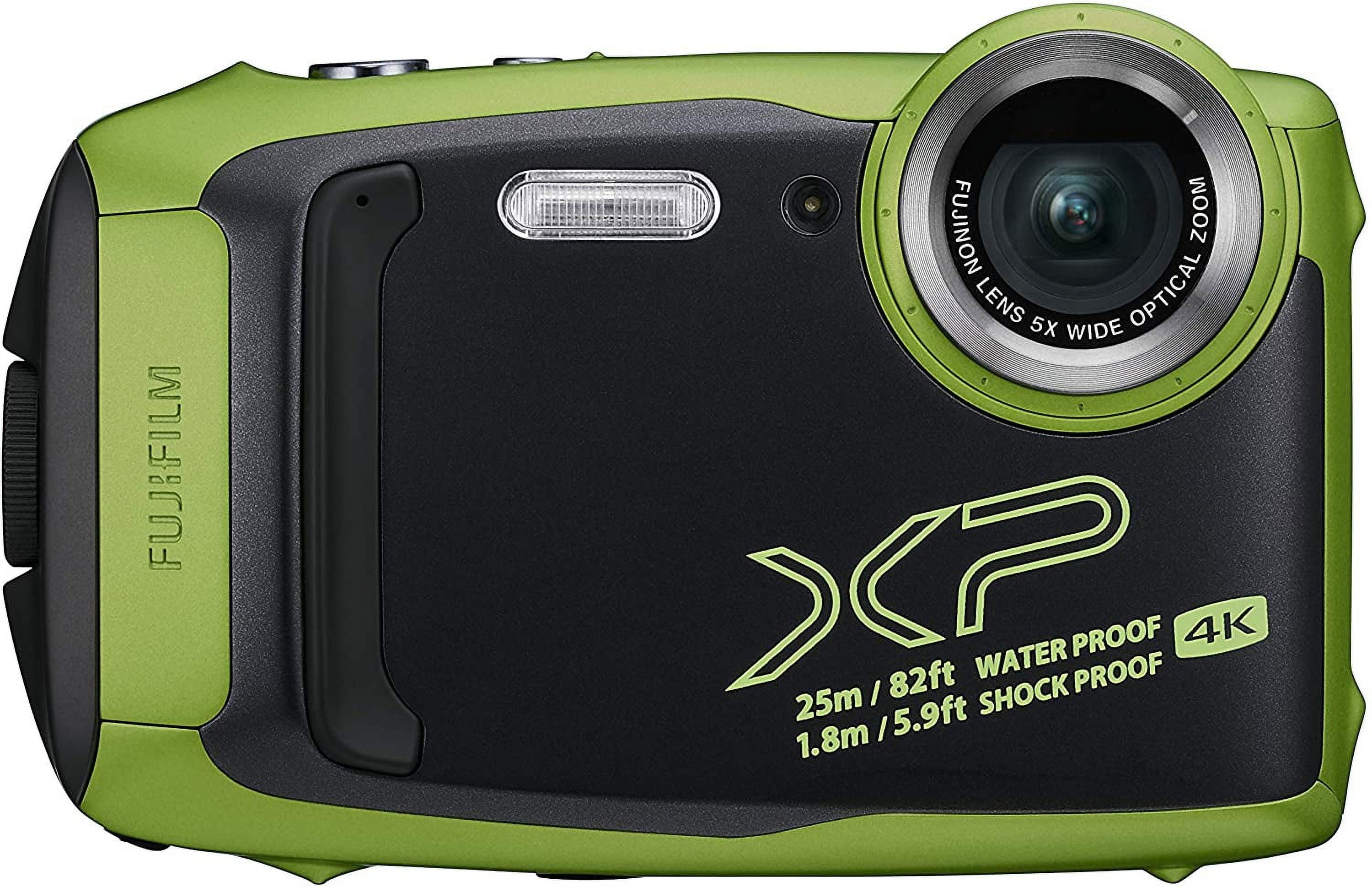 Fujifilm FinePix XP140 Waterproof Digital Camera (Sky Blue) with 