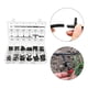 thumbnail image 2 of Surtido de conectores de manguera para automóvil, juego de reductores, empalmador de unión negro, accesorio compatible, rendimiento, profesional,, 2 of 9