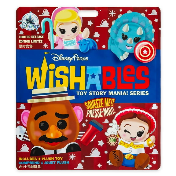 Disney Parks Toy Story Mania Mystery Wishables Limited Micro Plush New Sealed