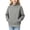 Gray, variant on Hurxie Girls Long Sleeve Shirts Crewneck T-Shirts, Kids Crewneck Sweatshirt for Girls 130