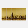 thumbnail image 2 of Chicago Gold Coast avec Gratte-Ciels - Impression sur Toile, 2 of 3