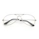 thumbnail image 1 of Qarigey Gafas de sol Novedad de alto rango Diferentes vibrantes Resistentes Ligeras Mano de obra fina Diseño único Gafas redondas Lentes Plata + Blanco Qarigey AP008819-11, 1 of 6