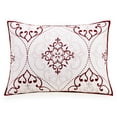 thumbnail image 4 of Modern Heirloom Chambers Red 3-Piece Quilt Set, Full/Queen, 4 of 5