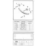 Rigid Hitch 3,500 lbs. Trailer Axle Suspension Kit for Single Axle Trailer (Leaf Springs, Hanger & U-Bolt kit)