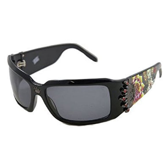 Christian Audigier Sunglasses CAS-412 Black Polarized