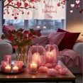thumbnail image 6 of Dvumao Valentines Day Decorations, Romantic Valentine's Day Heart Shaped Style Semi Kitchen Curtains Suitable For Kitchens And Living Rooms Easily Create A Warm Home,, 6 of 6