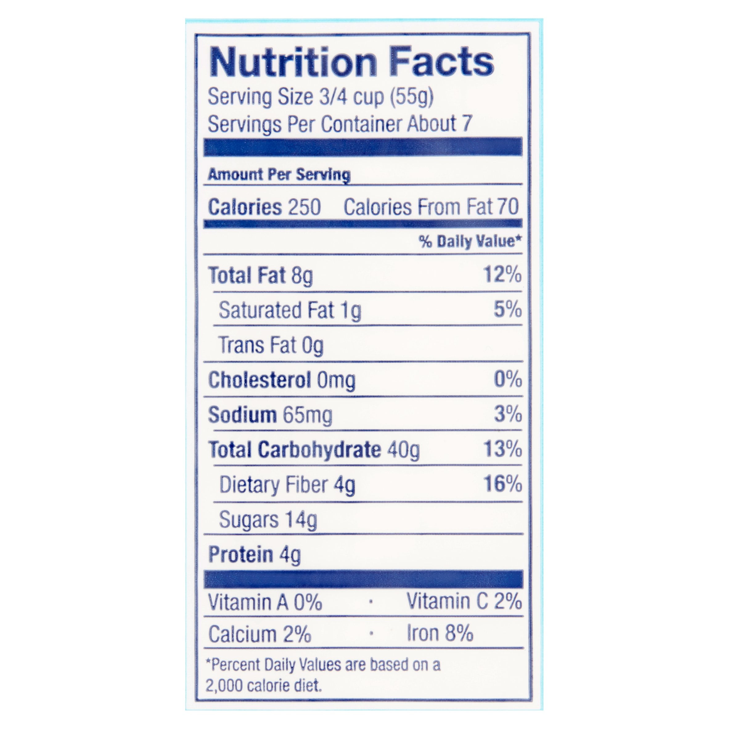 Made-With Blueberry Granola with Flax, 13 oz, 6 pack