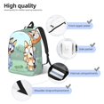 thumbnail image 3 of Johaoi Bluey for Canvas Laptop Backpack, Travel Laptop Backpack for Men Women Backpack Suitcase for Travel, Business Casual or College-Medium, 3 of 5