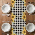 thumbnail image 6 of Spring Sunflowers Table Runner - 70 Inch Long, Kitchen Dining Table Runner Dresser Scarves, Car Farm Plaid Country Retro Art Farmhouse Decor for Coffee Tables Wedding Party Banquet, 6 of 8