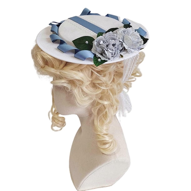 Summer Beach Flat Hats Women Foldable Flower Decor Casual Female Hat Sunshade Flat-topped Top Cap Travel for Sun Cap