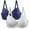 Multicolor7, variant on yillto Lace Bralette for Women Plus Size Bralettes Full Coverage Push up Bra V Neck Bras 2 Pack